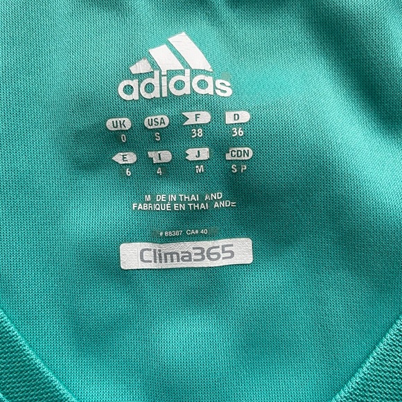 Sea Foam Green Adidas Tee - Picture 3 of 3